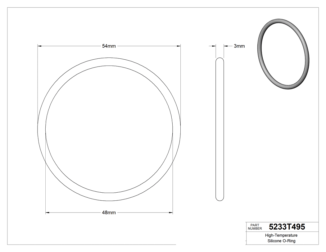 Technical drawing - 5233T495